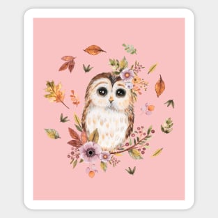 Owl Sticker